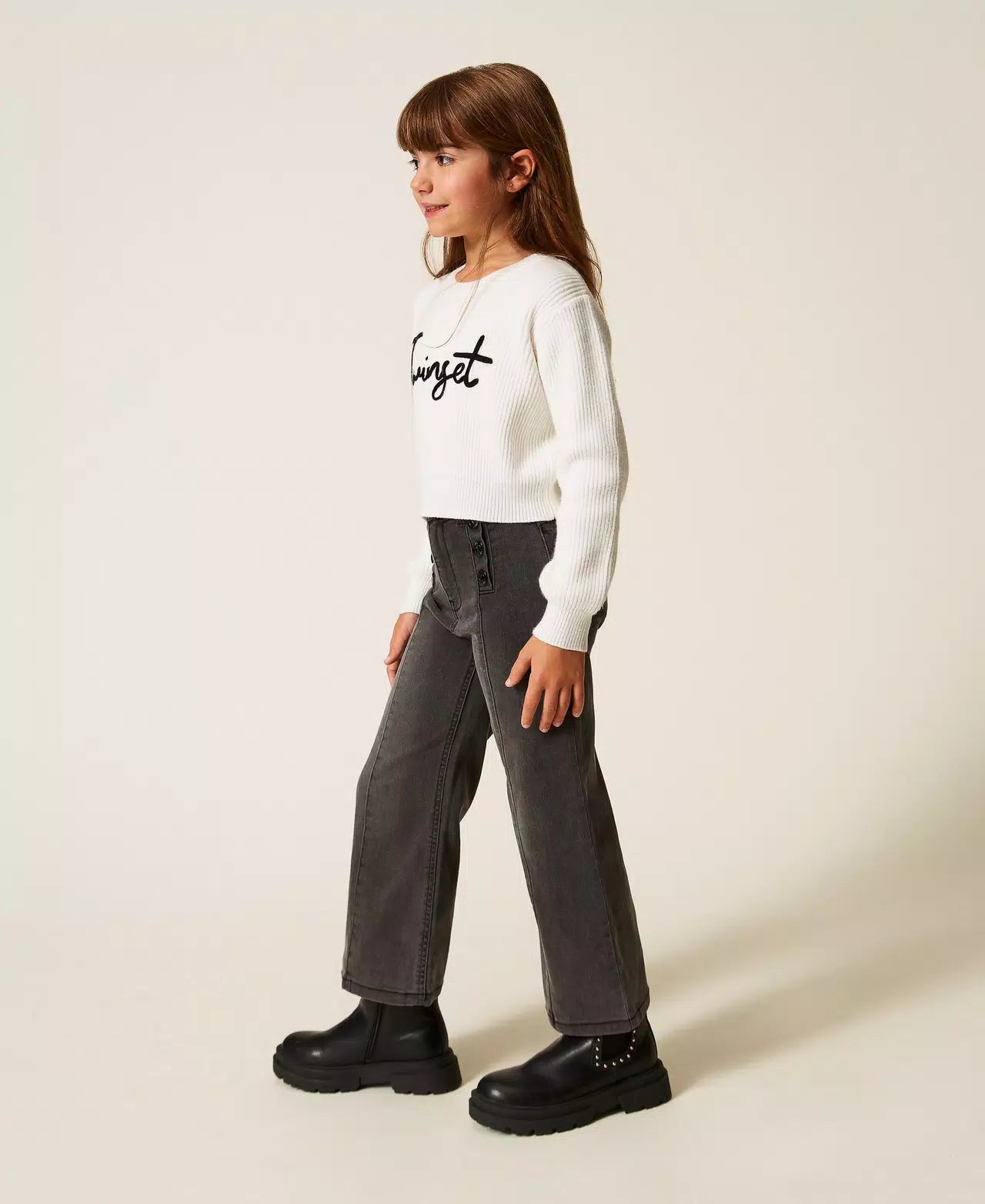 Jeans wide leg Twinset