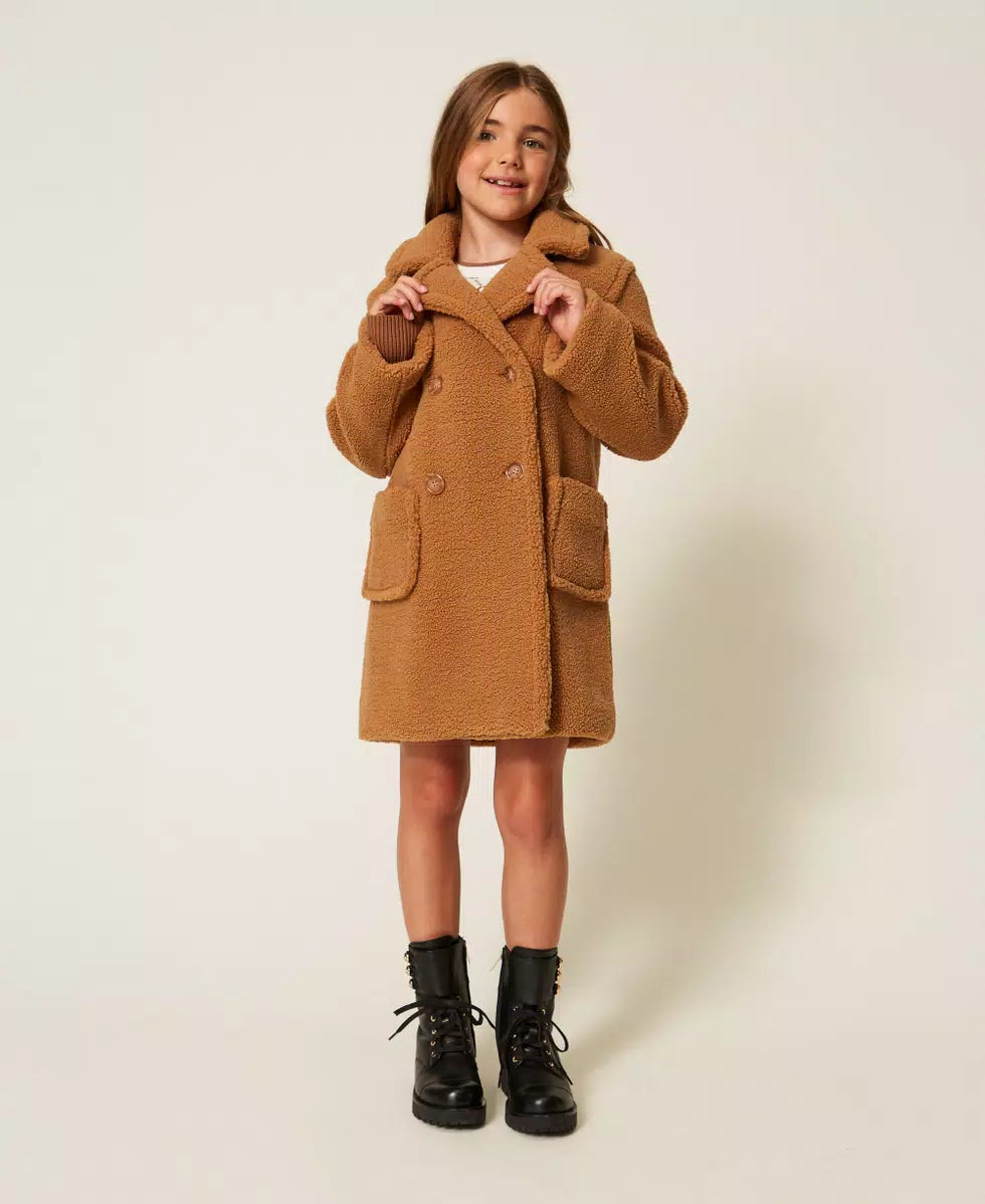 Cappotto doppiopetto Twinset