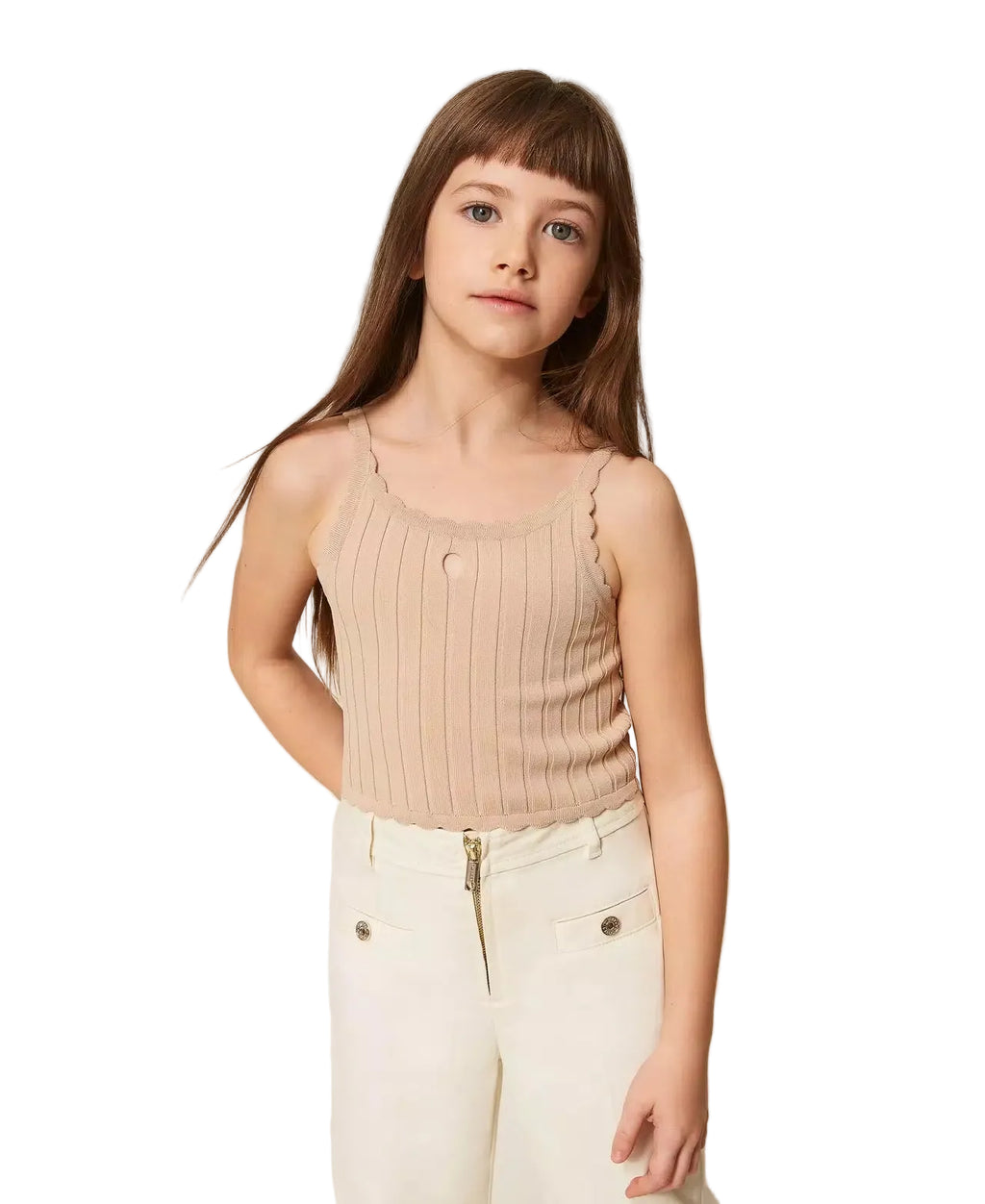Top Cropped Twinset