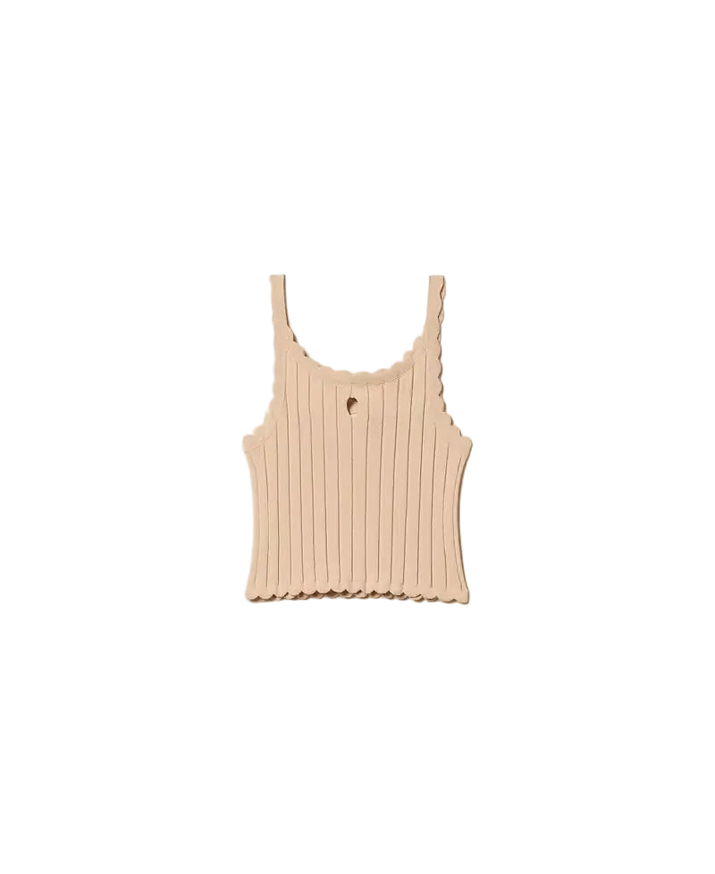 Top Cropped Twinset