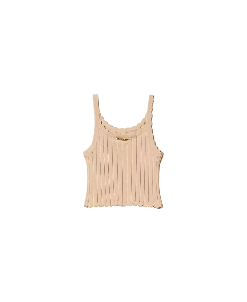 Top Cropped Twinset