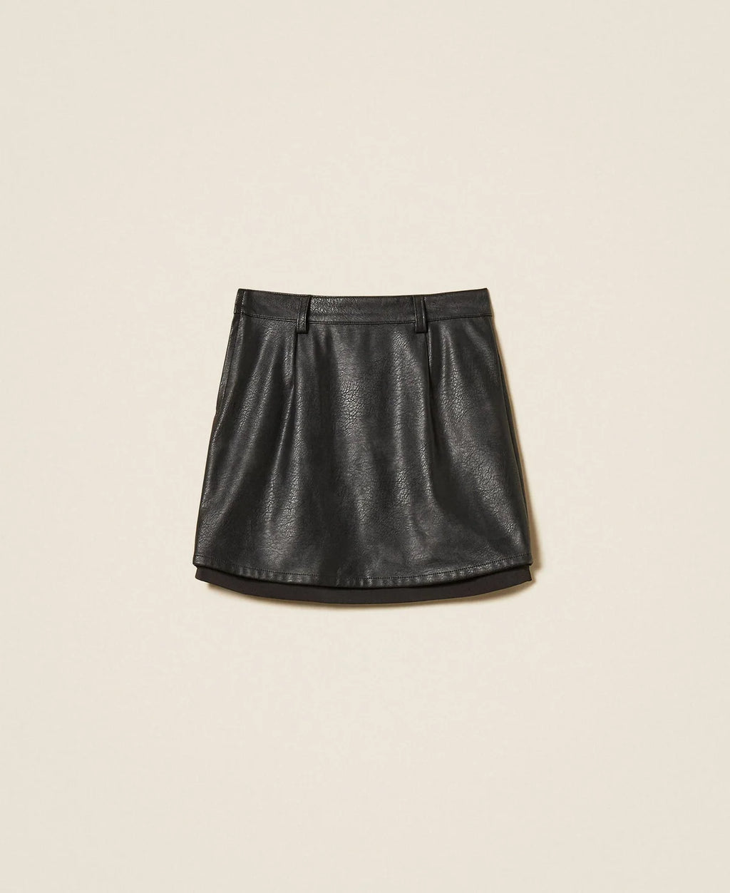 Minigonna effetto pelle Twinset