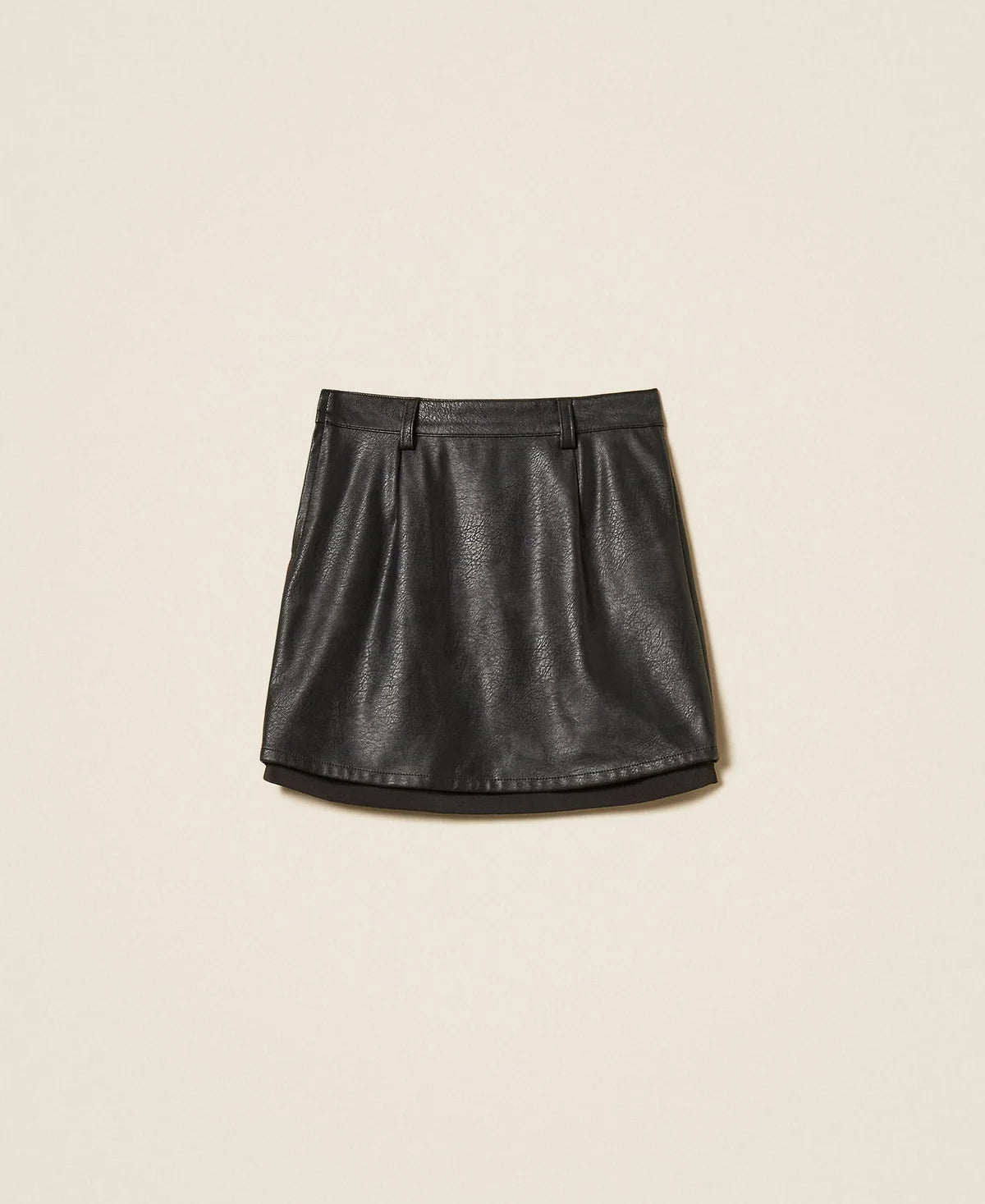 Minigonna effetto pelle Twinset
