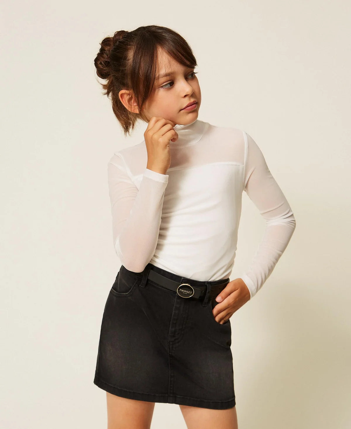 T-Shirt dolcevita Twinset