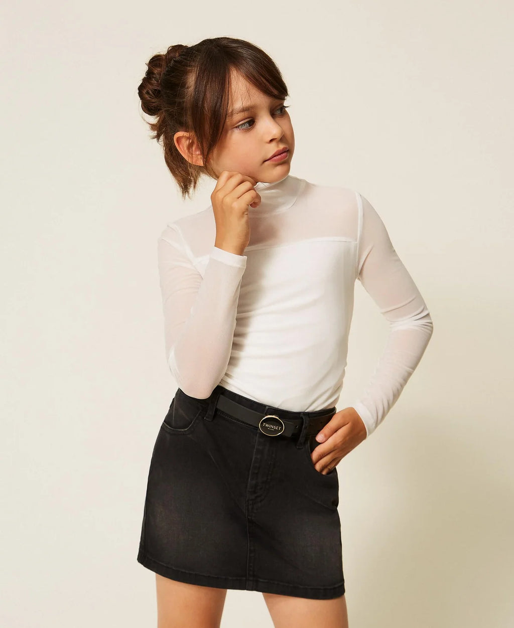 T-Shirt dolcevita Twinset