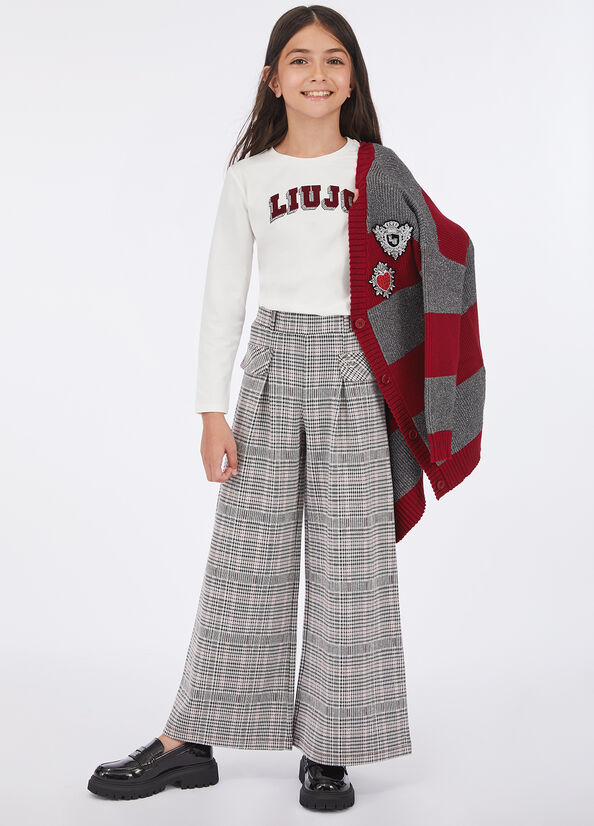 T-shirt in cotone con logo