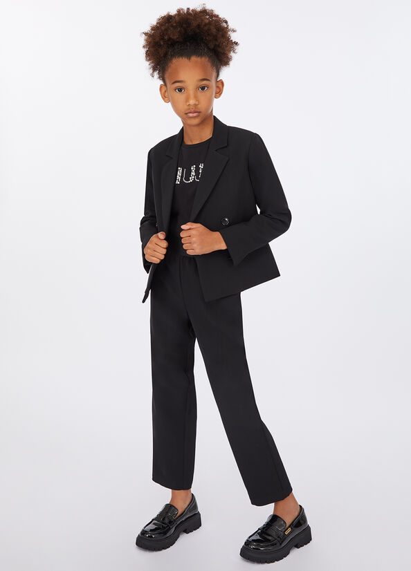 T-shirt con ricami gioiello