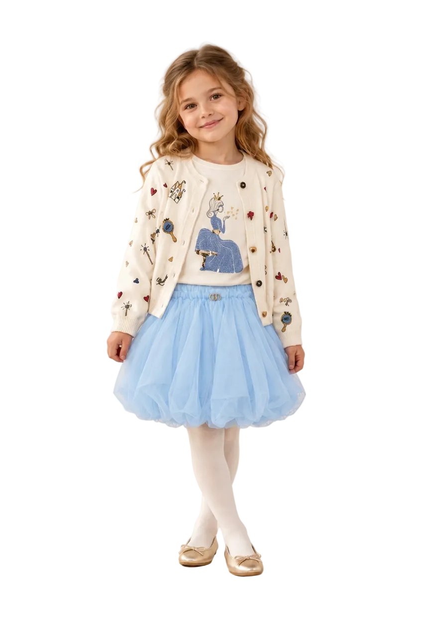 Cardigan con stampa Liu Jo