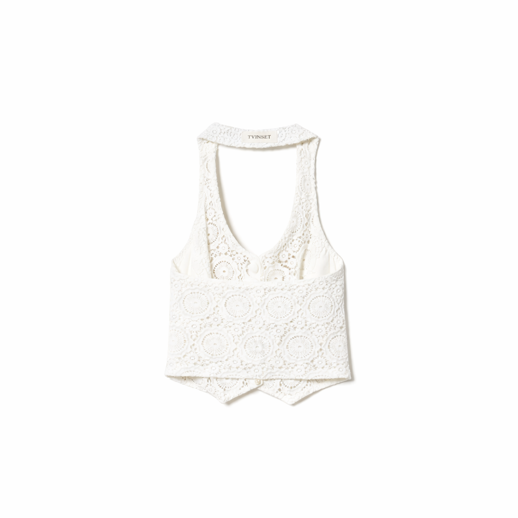 Top in pizzo Twinset