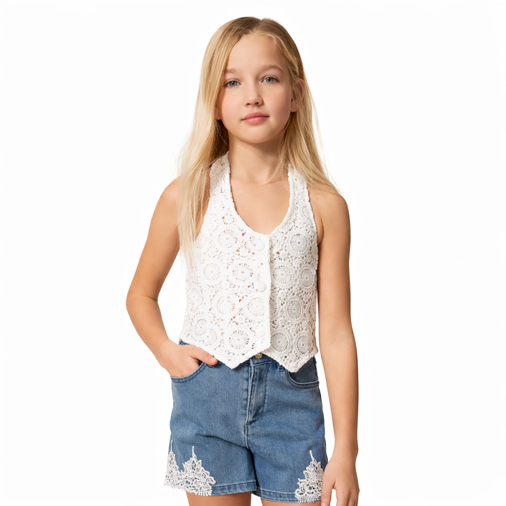 Top in pizzo Twinset