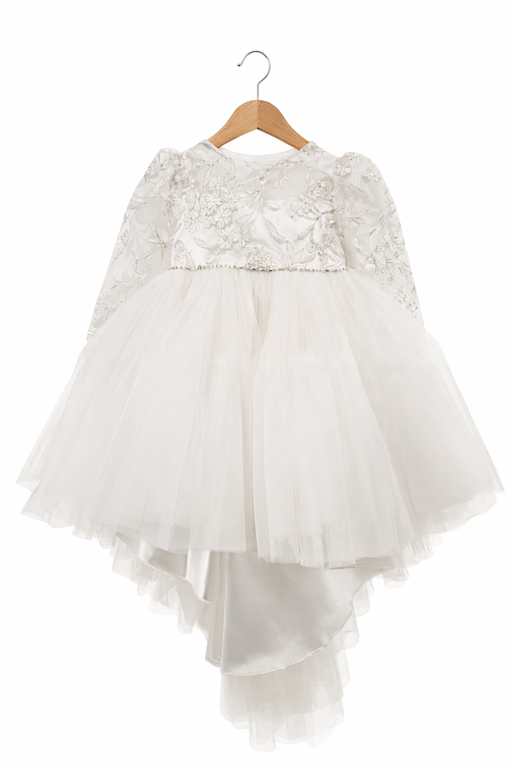 Abito in pizzo e tulle