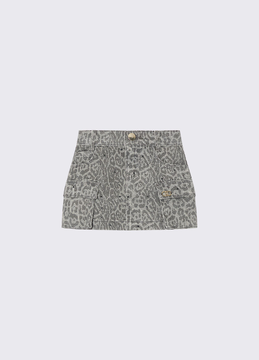 Minigonna Animalier Liu Jo