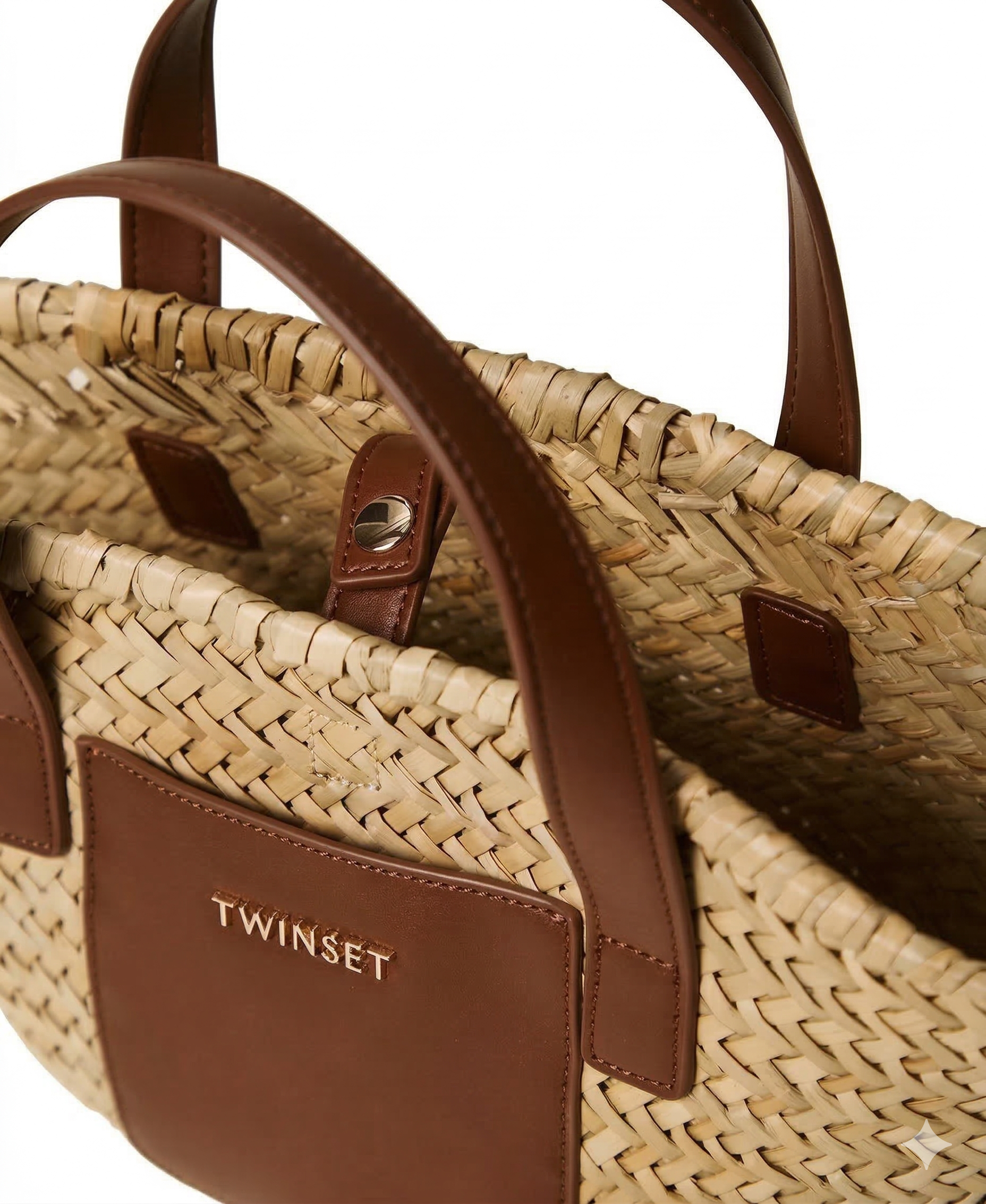 Borsa shopper in paglia