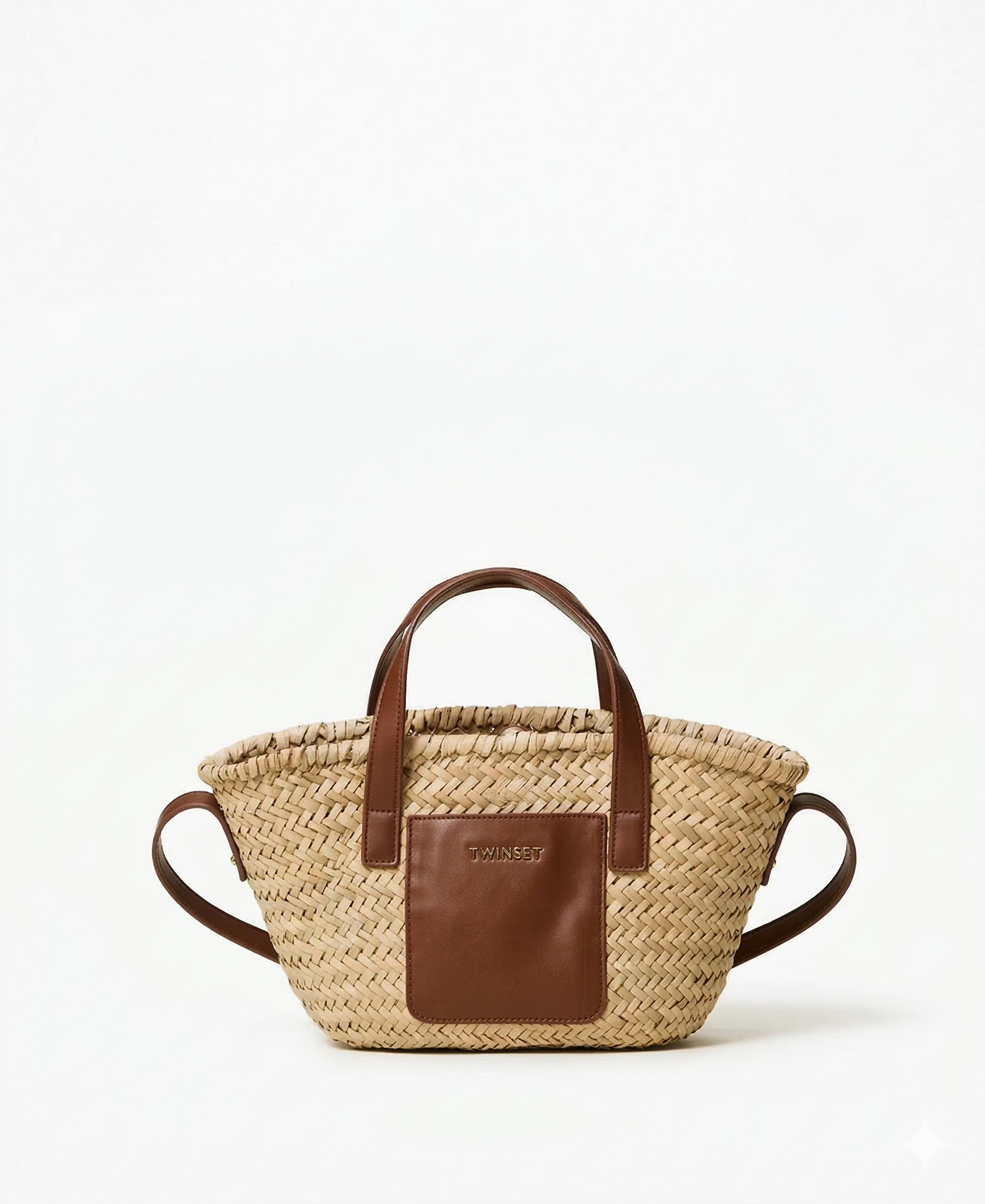 Borsa shopper in paglia