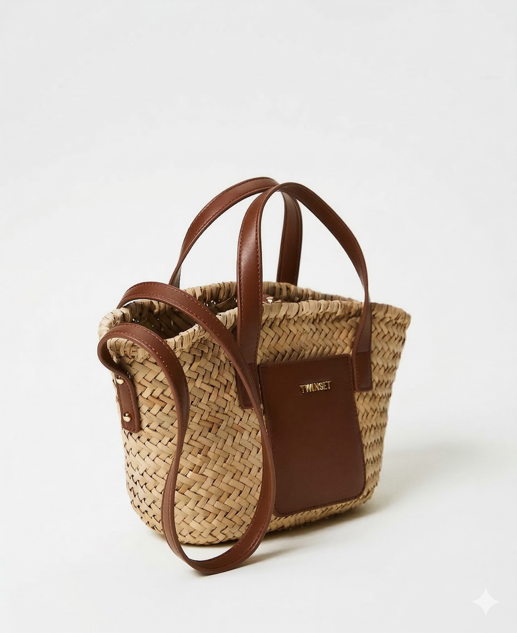 Borsa shopper in paglia