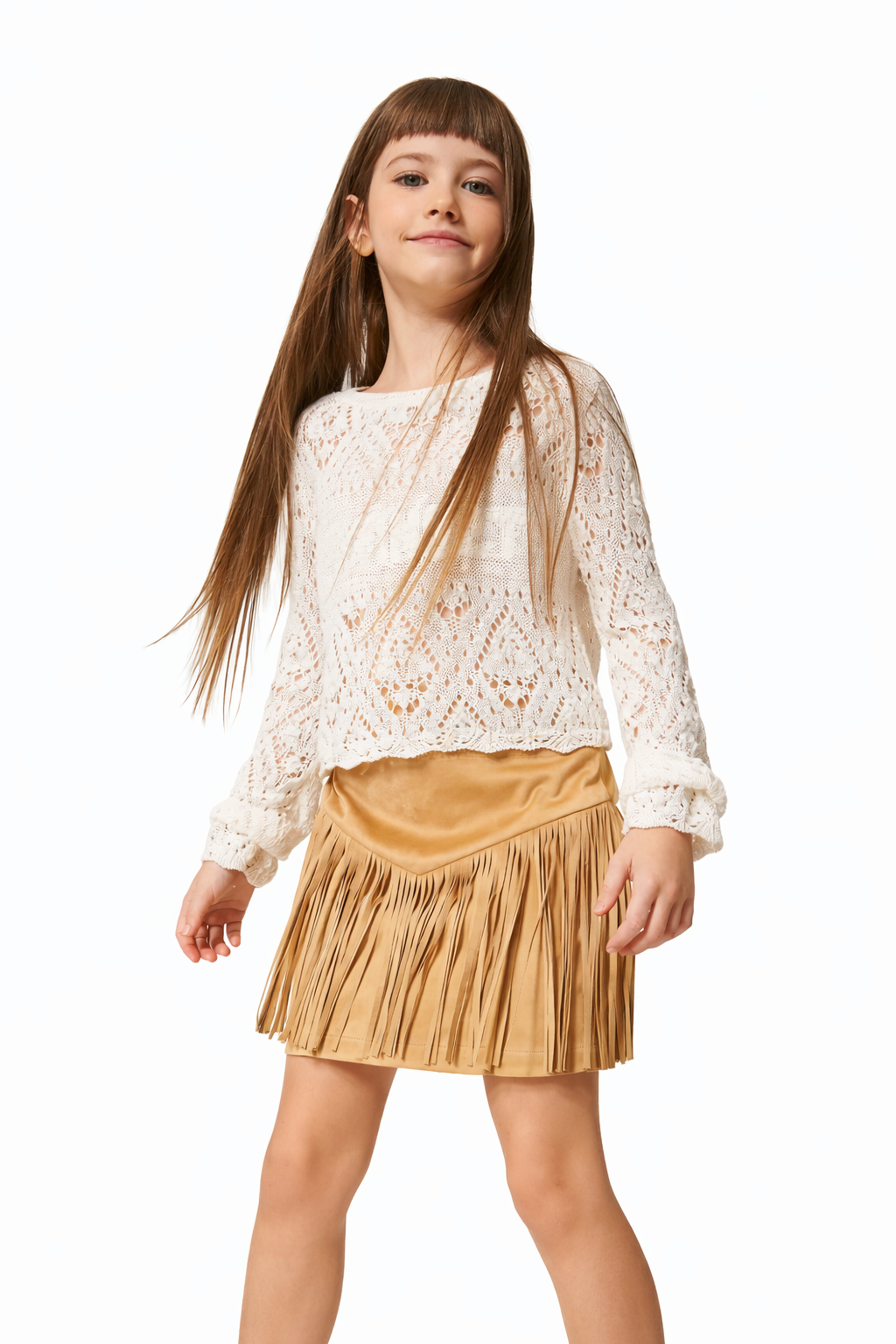 Gonna Scamosciata Twinset