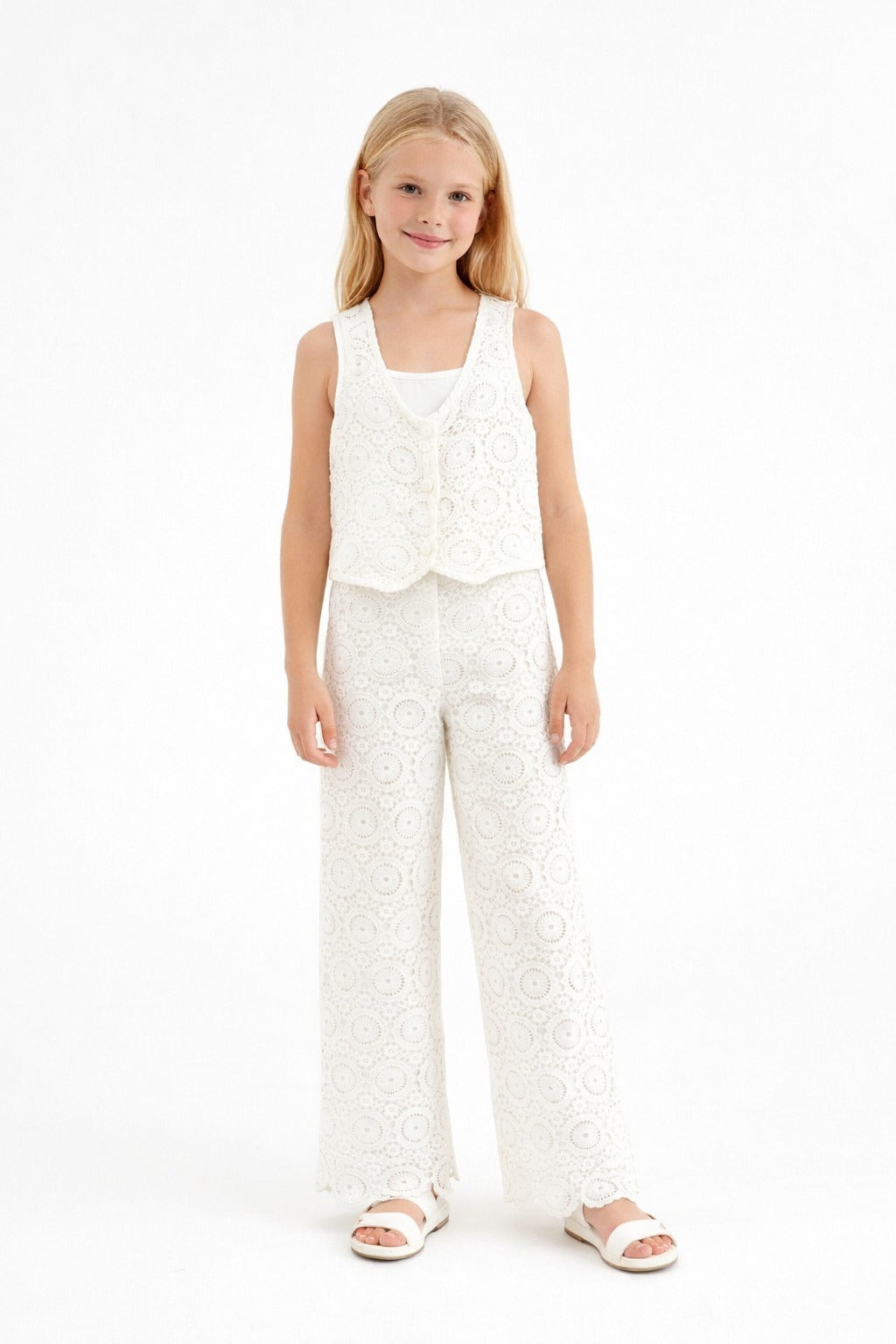 Pantaloni in Pizzo Twinset