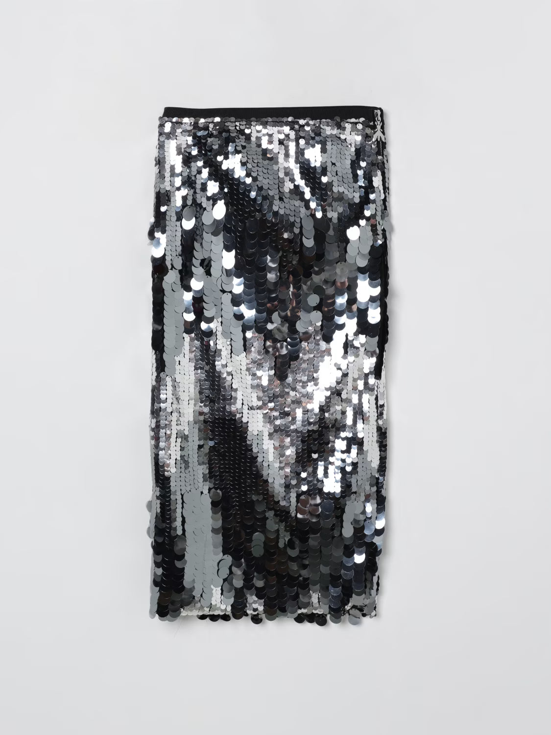 Gonna Patrizia Pepe longuette in tessuto con paillettes